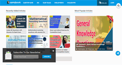 Desktop Screenshot of examsbook.com